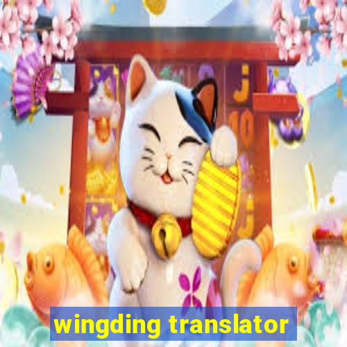 wingding translator